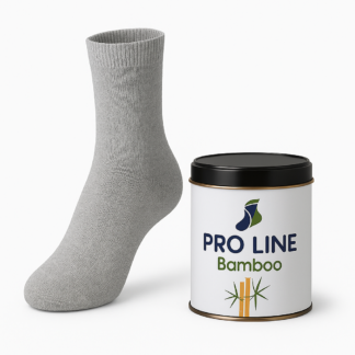 زوج جواريب برو لاين رصاصي فاتح