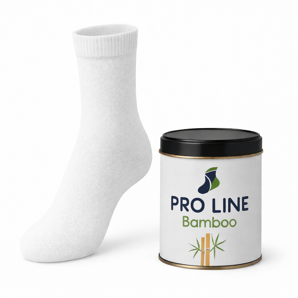 زوج جواريب برو لاين ابيض