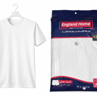 فانيلة داخلية ياخة حلقة نص ردن انكلاند هوم