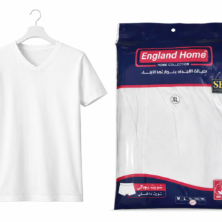 فانيلة داخلية ياخة مسبع نص ردن انكلاند هوم