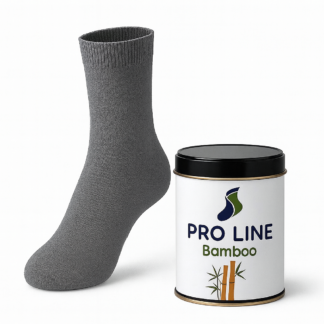 زوج جواريب برو لاين رصاصي غامق